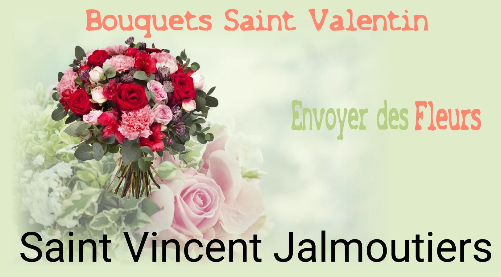 Roses de Saint-Valentin livrées à Saint-Vincent-Jalmoutiers